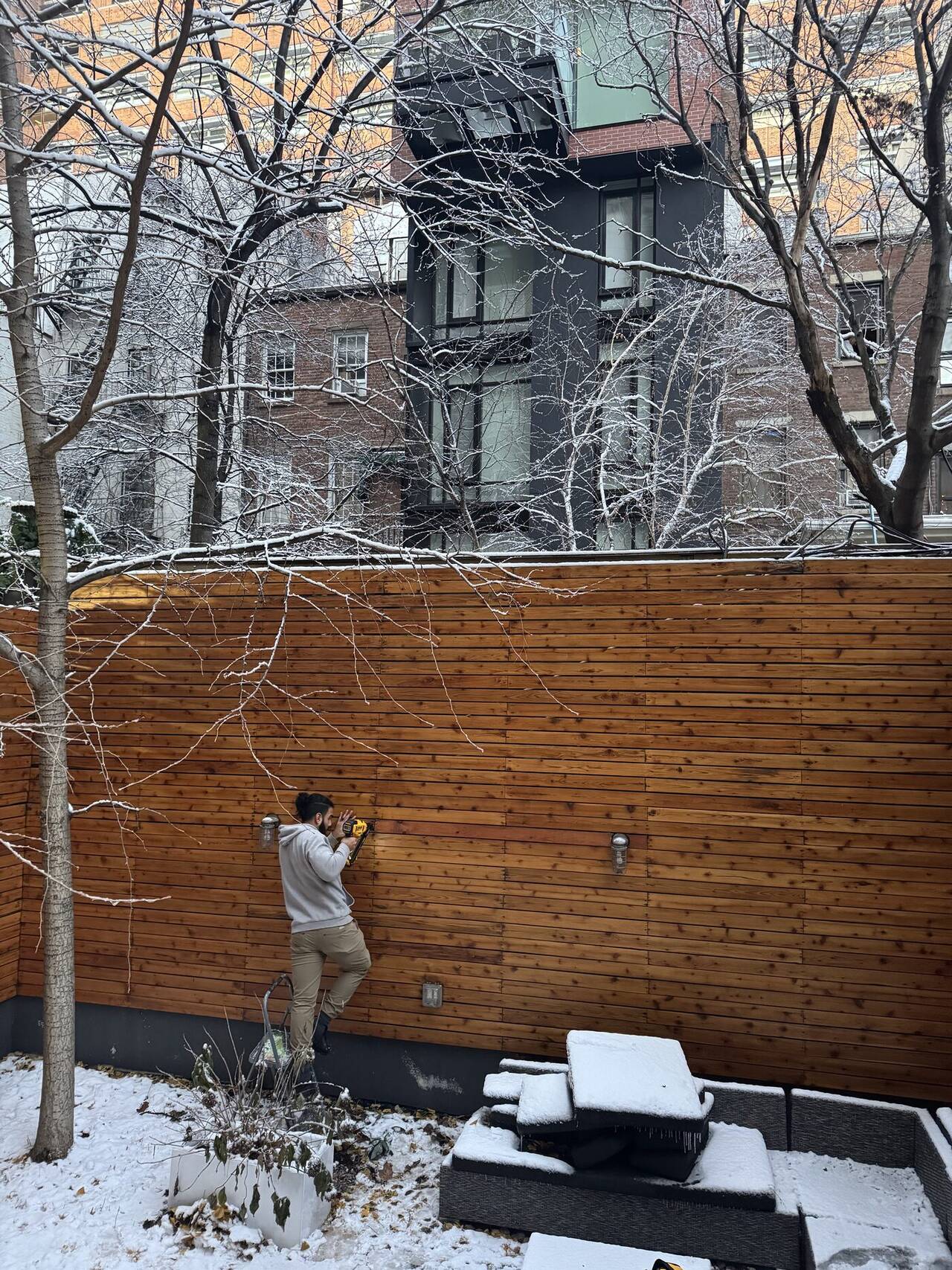 Fuenmayor Solutions LLC on a New York City renovation job site